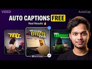 3 Best Free AI Auto Caption Apps (No Watermark) | Auto Caption Generator for Video