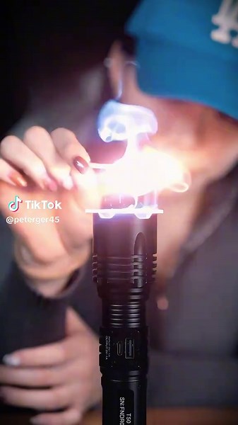 Waterproof strong light flashlight, limited time offer welcome to grab!#favorate #health🤩🤩🤩🥳