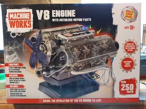 THE WORKING MODEL OF THE V 8 ENGINE
