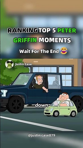 Ranking Top 5 Peter Griffin Moments 😂😂