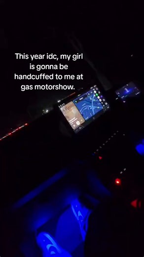 Handcuffed Relationship at Gas Motorshow