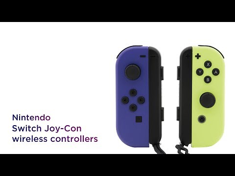 Nintendo Switch Joy-Con Wireless Controllers - Blue & Yellow | Product Overview | Currys PC World