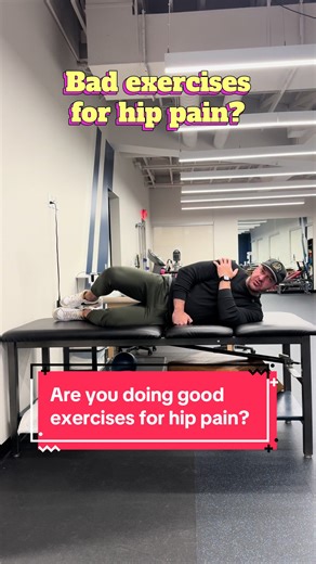 Do you have hip pain when walking around the grocery store on the weekend? You feel fine at first… but 10–20 minutes in, your hip starts aching, getting tight, or burning. And maybe you’ve tried exercises like clamshells… but they didn’t actually fix it. 👉 You might be doing the wrong exercise. A lot of people are told to do clamshells for hip pain. And while they can help early on… they don’t always carry over to walking. Here’s why: 👉 Walking is a single-leg, weight-bearing activity. Every s
