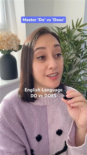 Basic grammar for English speaking | Do vs Does (ESL)