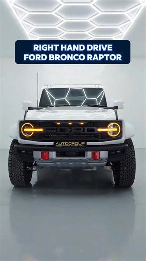 2.4K views · 19 reactions | Have you ever seen a Right Hand Drive Ford Bronco Raptor?朗 #cjboroncof150 @autogroup_international #fordbronco #ford #righthanddrive #rhd #jdm #turnoffroad #cjponysport #offroading #broncoadventures #4x4gear #broncoaccessories | CJ Bronco & F150 | Facebook
