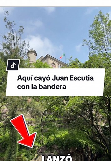 El lugar donde cayó Juan Escutia y su leyenda