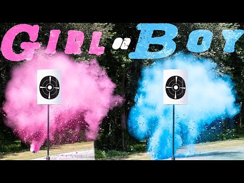 🎯 Bullseye Blast! XL Shooting Target Gender Reveal: Massive Confetti & Powder Explosion!