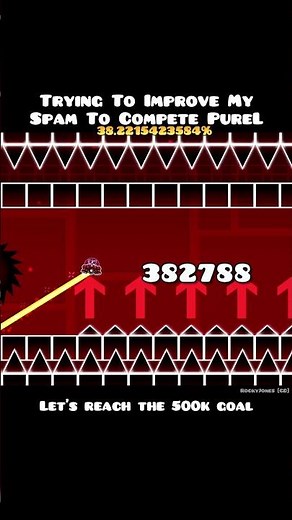 Geometry Dash Spam Challenge #geometrydash