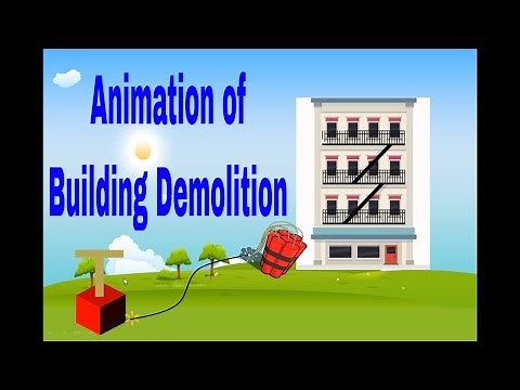 Cool Animation Effects: PowerPoint Animation Tutorial of Building Demolition