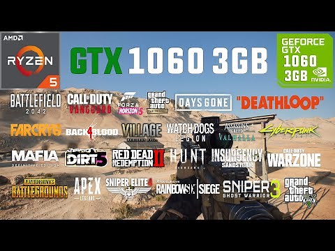 GTX 1060 3GB Test in 30 Games in 2021