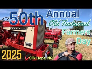 Equipment Walkthrough at The Old Fashioned Farmers Day in Silk Hope, NC