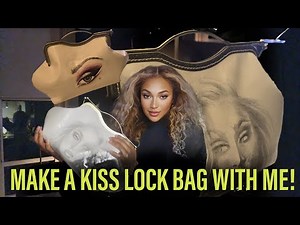 How to make a Kiss lock purse!