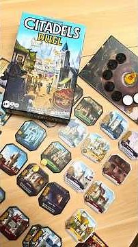 Citadels Duel Preview - 2-Player heat 🔥 (Board Games Direct 2026)