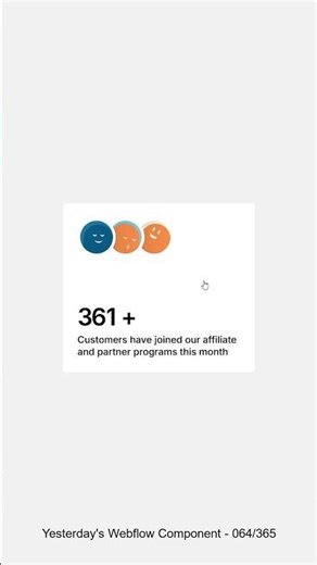 Fun Stats Card - Free Webflow Component