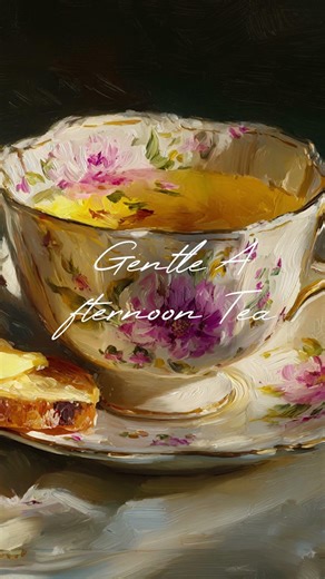 Gentle Afternoon Tea☕✨ㅣRelaxing Warm Piano Music