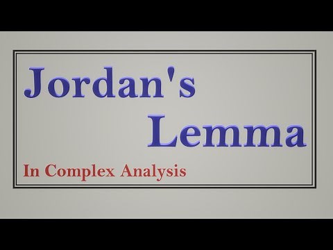 Lecture 5|Jordan lemma in complex analysis| Jordan lemma proof|Theta Classes