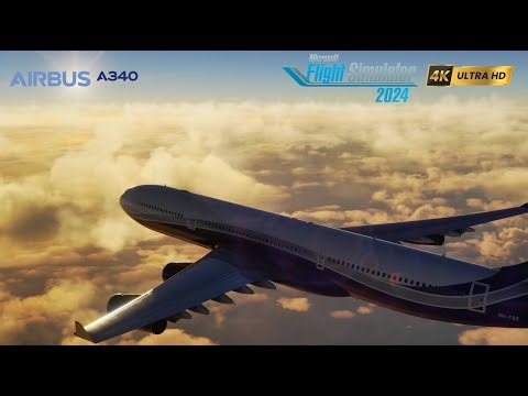 Cape Town - Antarctica | Hi Fly - HFY1 (A340) Microsoft Flight Simulator 2024 (4K)