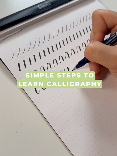 Domina la caligrafía con esta lista de verificación