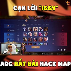 Cạn Lời "IGGY", ADC Bắt Bài Hack Map | ADC Gaming