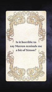 What do you think? #MerrenAsper #Swordcatcher | Cassandra Clare