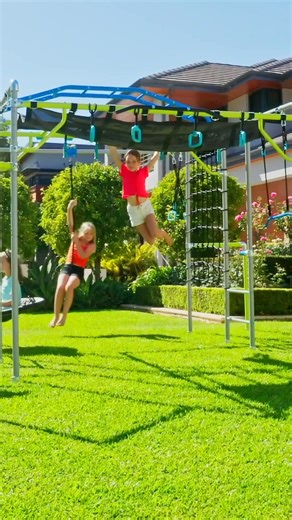  USA's Most-Loved Monkey Bars! The #1 play set that grows with your family: ✔️ Commercial-grade construction (10-Year Warranty) ✔️ Height-adjusts from toddler to teen ✔️ No concrete needed - setup in hours ✔️ Trusted by 1000s of American families (⭐️⭐️⭐️⭐️⭐️) Give your kids their dream backyard → www.usa.growplaymonkeybars.com | Growplay Monkey Bars | Facebook