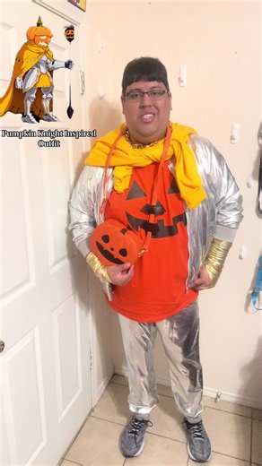 Pumpkin knight inspired outfit 🎃🎃🎃 #fategrandorder #videogames #halloween #cosplay