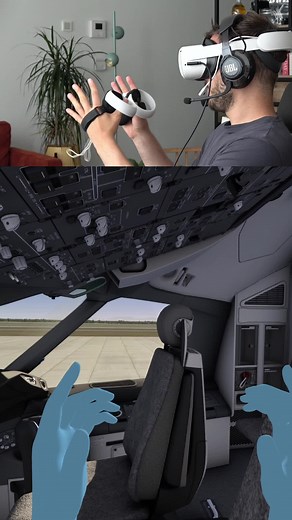 How to Start a Boeing 787 in VR