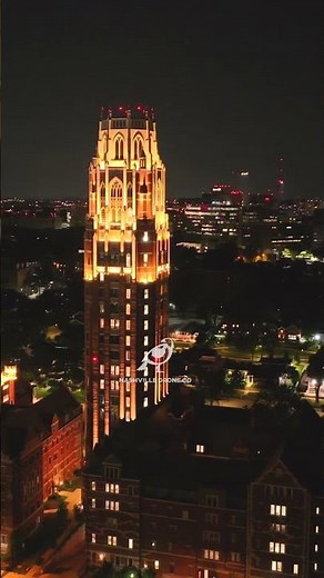 🎓🏙️ Soaring over West End Tower at Vanderbilt University with a drone