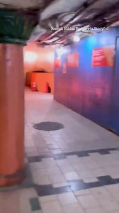 Terrifying moment fire prompts train passengers to flee to safety | The Sun