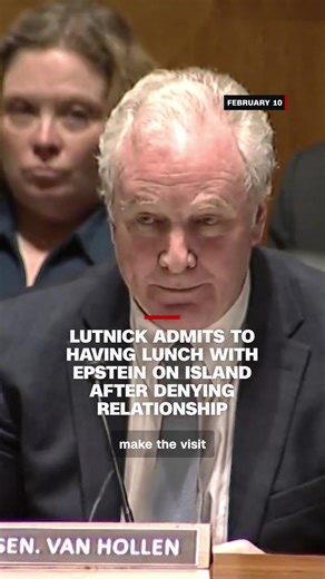 Commerce Secretary Lutnick Confirms 2012 Lunch with Epstein