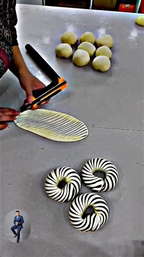 Making Colorful Donut Dough Step-by-Step 🍩✨