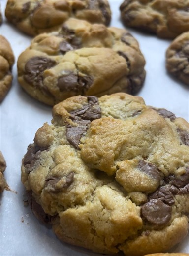 Luxury Belgian Chocolate Chip Cookies | Fresh-baked, Big & Soft (set of 6 Cookies. Each 4 Oz) - Etsy