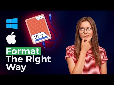 How to Format External drive for Mac & Windows in 2025
