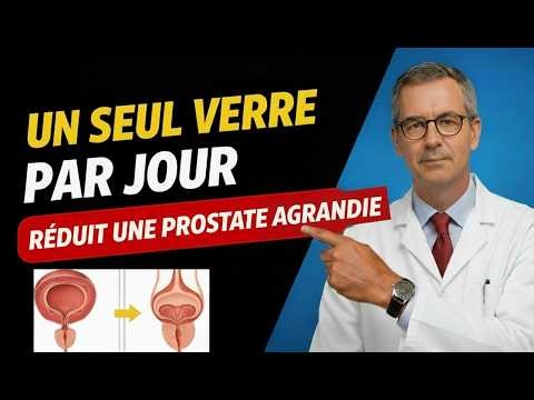 Buvez Une Tasse Par Jour Pour Réduire Une Prostate Hypertrophiée