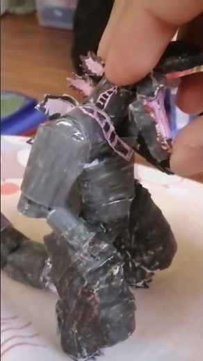 shin godzilla out of paper