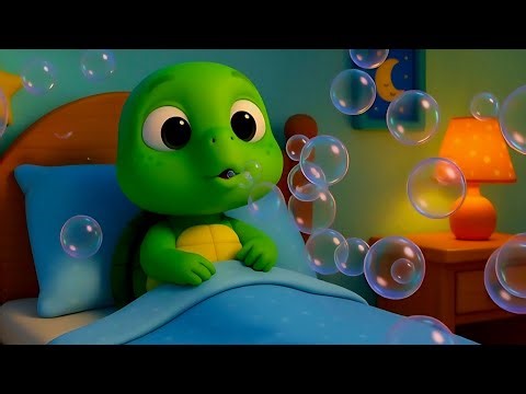 I Had a Little Turtle | Tiny Tim Nursery Rhyme | Fun Kids Song & Bubble Adventure