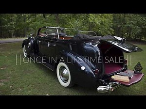 Evita Perón 1939 Packard Super Eight Derham Phaeton