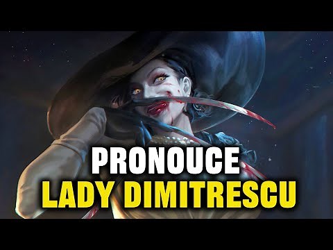 How to Pronounce Lady Dimitrescu from Resident Evil 8 Village