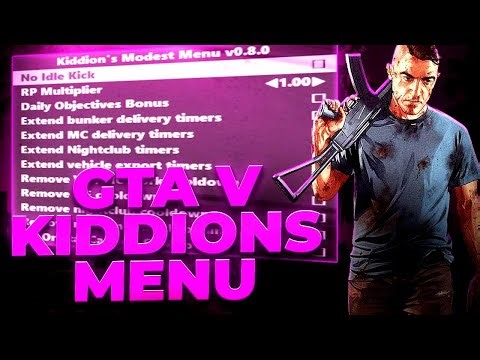 [NEW VERSION] Update GTA V Kiddions Mod Menu | Tutorial & Free Version | Noclip & GodMode
