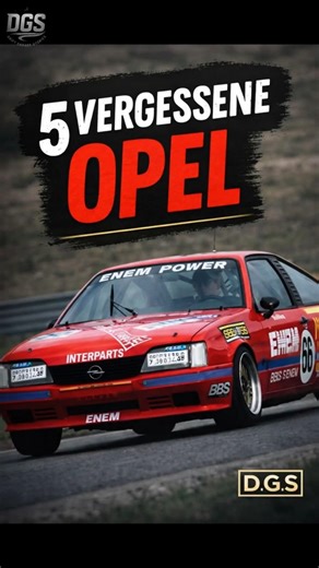 5 Opel Modelle, die heute nur echte Fans kennen #automobile