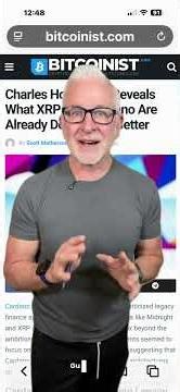 Is XRP or Cardano REALLY 100x Ahead? Hoskinson Thinks So #XRP #Cardano #ADA #CryptoShorts #Crypto