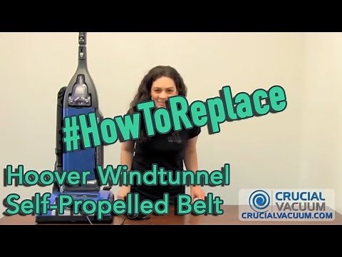 Hoover Windtunnel Self-Propelled Vacuum Belt Replacement: Part # 38528034, # 38528035