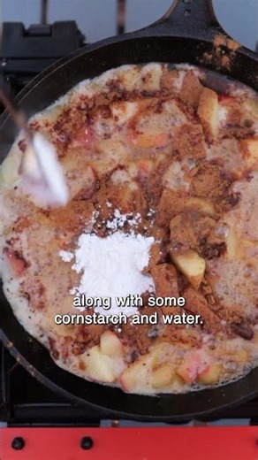 Apple Pie Pancakes on the Blackstone Camping Griddle