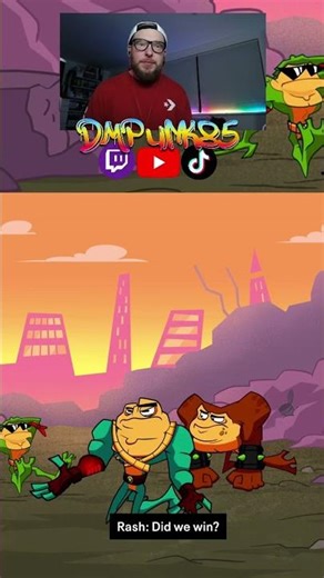 The Dark Queen Gets Munched #battletoads