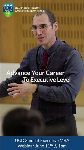 UCD Smurfit Executive MBA Webinar
