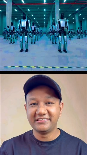 China’s New Humanoid Robots Army will Be Working 24/7 for Big Giants #robotics #factory #business #facts #viralreels | Sahil Pathan