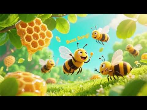Busy Bees ABC Buzz Song | Nursery Rhymes & Kids Songs