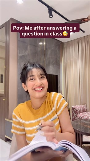 Only students will understand this fear after answering a question 😭 #viral #trending #funny