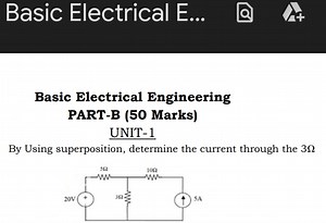 Basic Electrical E...Basic Electrical Engineering PART-B (50 ... | Filo