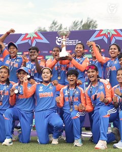 65K views · 538 reactions | A tournament that saw the future stars bring out their very best  A recap of the action that went down at the #U19WorldCup 2025 in Malaysia  | ICC T20 World Cup | Facebook